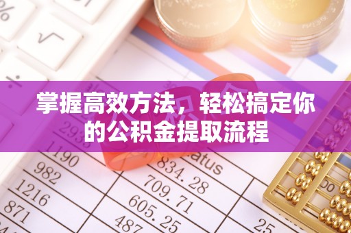 罗庄掌握高效方法，轻松搞定你的公积金提取流程